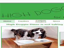 Tablet Screenshot of highdoggiediner.com